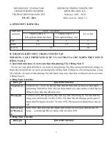 Đề cương ôn tập Học kì 1 Lịch sử 11 năm 2025–2026 trường THPT Đào Sơn Tây (TP Hồ Chí Minh)